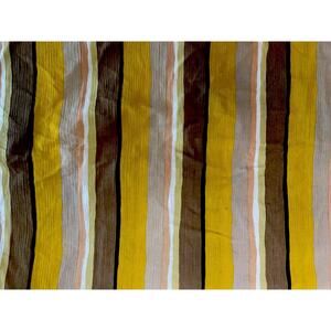 Contemporary Striped Textured Crepe Fabric Apparel Blouse Weight 52"w 3.5yds